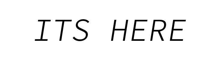 Office Code Pro D Light Italic  Free Fonts Download