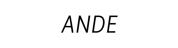 Amble Light Condensed Italic  Free Fonts Download