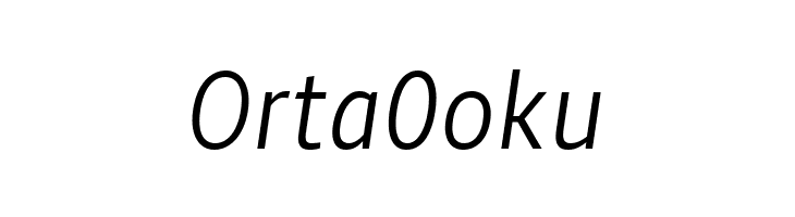 Amble Light Condensed Italic  Free Fonts Download