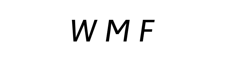 Amble Italic  Free Fonts Download