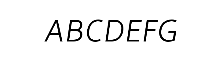 Amble Light Italic  Free Fonts Download