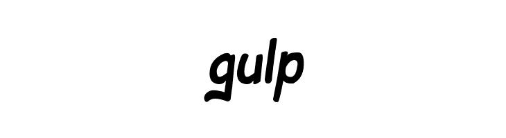 gulp Fawn Script Font