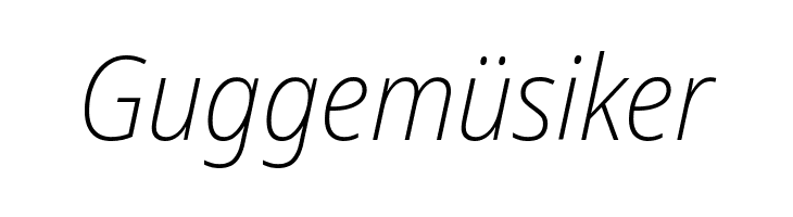 Noto Sans SemiCondensed ExtraLight Italic  Free Fonts Download