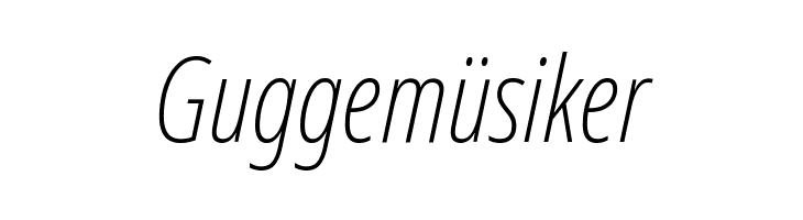 Noto Sans ExtraCondensed ExtraLight Italic  Free Fonts Download