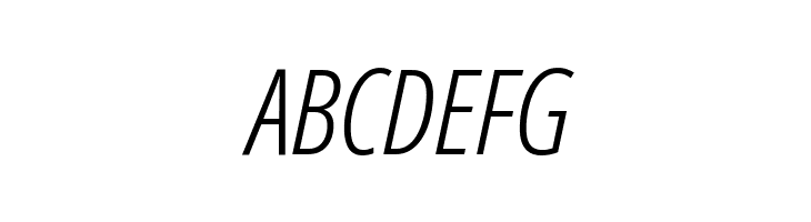 Noto Sans ExtraCondensed Light Italic  Free Fonts Download