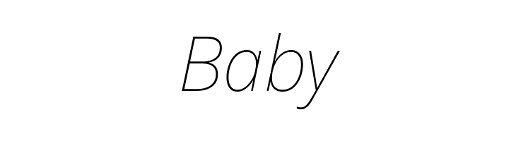 Noto Sans Thin Italic  Free Fonts Download