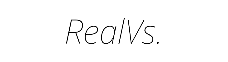 Noto Sans Thin Italic  Free Fonts Download