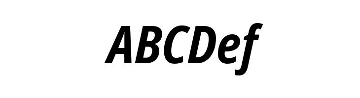 Noto Sans Condensed Bold Italic  Free Fonts Download