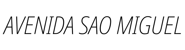 Noto Sans Condensed ExtraLight Italic  Free Fonts Download