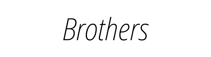 Noto Sans Condensed ExtraLight Italic  Free Fonts Download