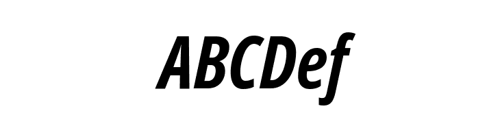 Noto Sans ExtraCondensed Bold Italic  Free Fonts Download