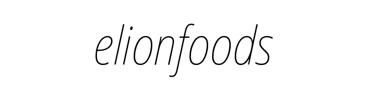 Noto Sans Condensed Thin Italic  Free Fonts Download