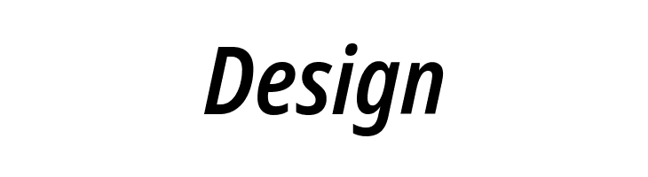 Noto Sans Condensed SemiBold Italic  Free Fonts Download