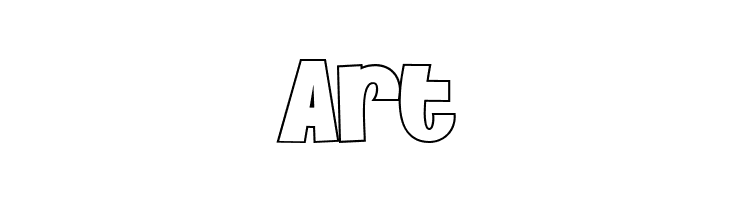 We Are Allstar Outline  Free Fonts Download