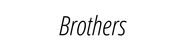 Open Sans Condensed Light Italic  Free Fonts Download