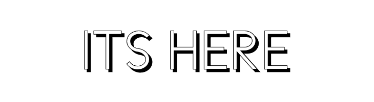 CicleShadow  Free Fonts Download