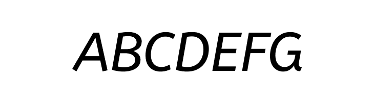 ABeeZee-Italic  Free Fonts Download