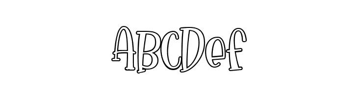 Nona Manis Outline  Free Fonts Download