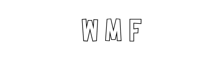 House Easter Outline  Free Fonts Download