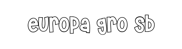 House Easter Outline  Free Fonts Download