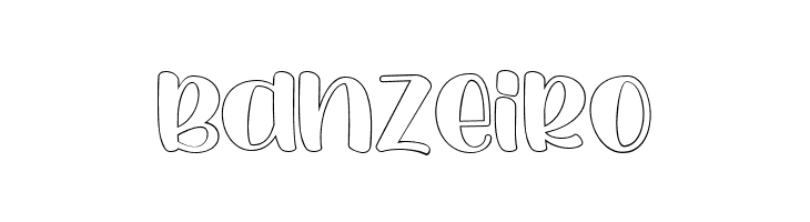 Luar Galaxy Outline  Free Fonts Download