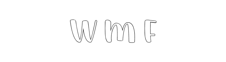 Luar Galaxy Outline  Free Fonts Download