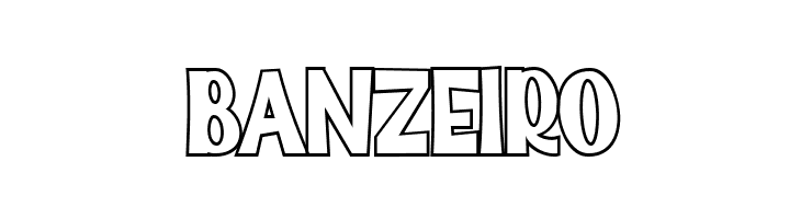 Bunny Flowers Outline  Free Fonts Download