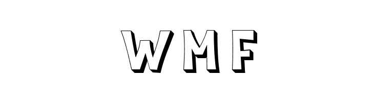 Bunny Flowers Shadow  Free Fonts Download