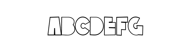 SF Tattle Tales Outline  Free Fonts Download