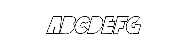 SF Tattle Tales Outline Italic  Free Fonts Download