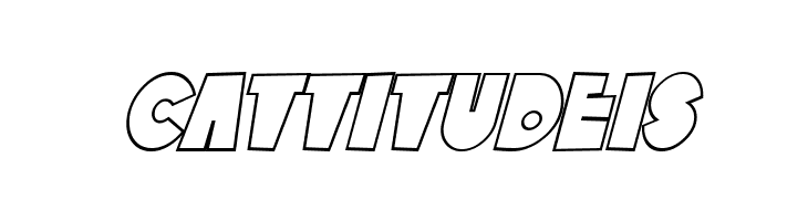 SF Tattle Tales Outline Italic  Free Fonts Download