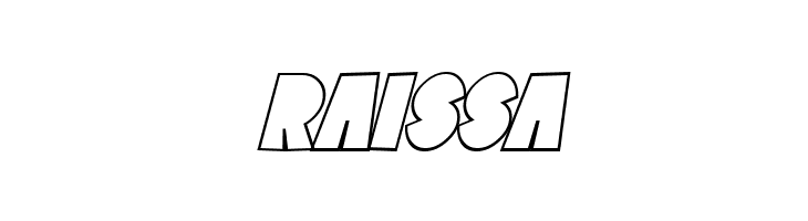 SF Tattle Tales Outline Italic  Free Fonts Download