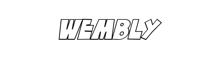 SF Tattle Tales Outline Italic  Free Fonts Download