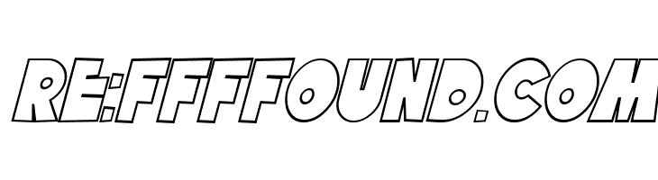 SF Tattle Tales Outline Italic  Free Fonts Download