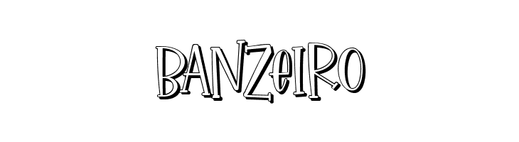 Ikan Salmon Shadow  Free Fonts Download