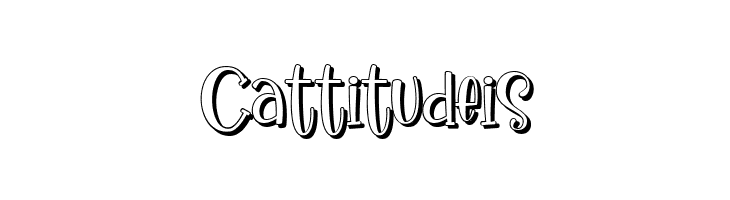 Ikan Salmon Shadow  Free Fonts Download