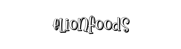 Ikan Salmon Shadow  Free Fonts Download
