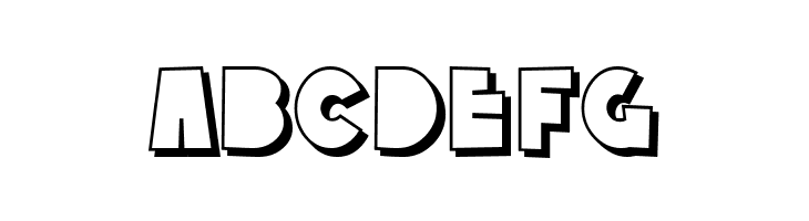 SF Tattle Tales Shadow  Free Fonts Download