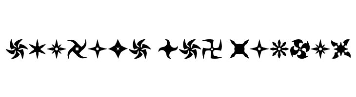Shuriken  Free Fonts Download