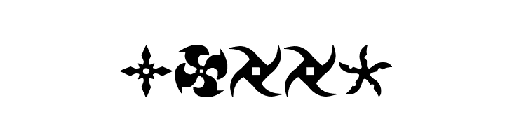 Shuriken  Free Fonts Download