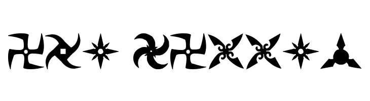 Shuriken  Free Fonts Download
