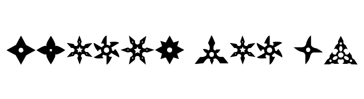 Shuriken  Free Fonts Download