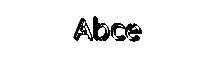 Abce Backcab Extra Crispy Font