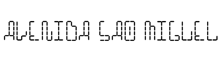 HybridLCD AOE  Free Fonts Download