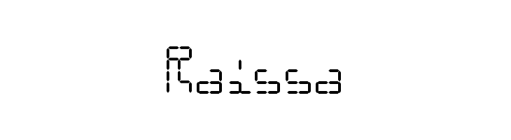 HybridLCD AOE  Free Fonts Download