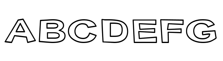 Snott Outline  Free Fonts Download