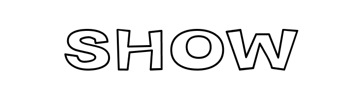 Snott Outline  Free Fonts Download