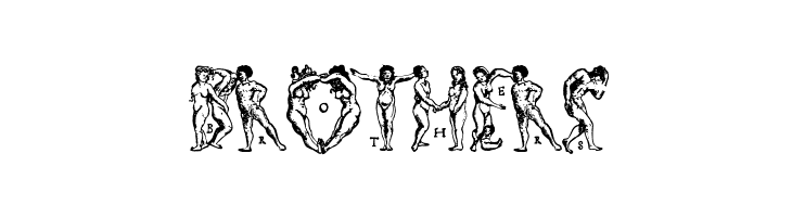 MenschenalphabetPeterFloetner1534  Free Fonts Download