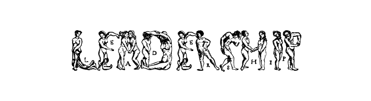 MenschenalphabetPeterFloetner1534  Free Fonts Download