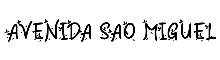 Orange Leafy Display  Free Fonts Download